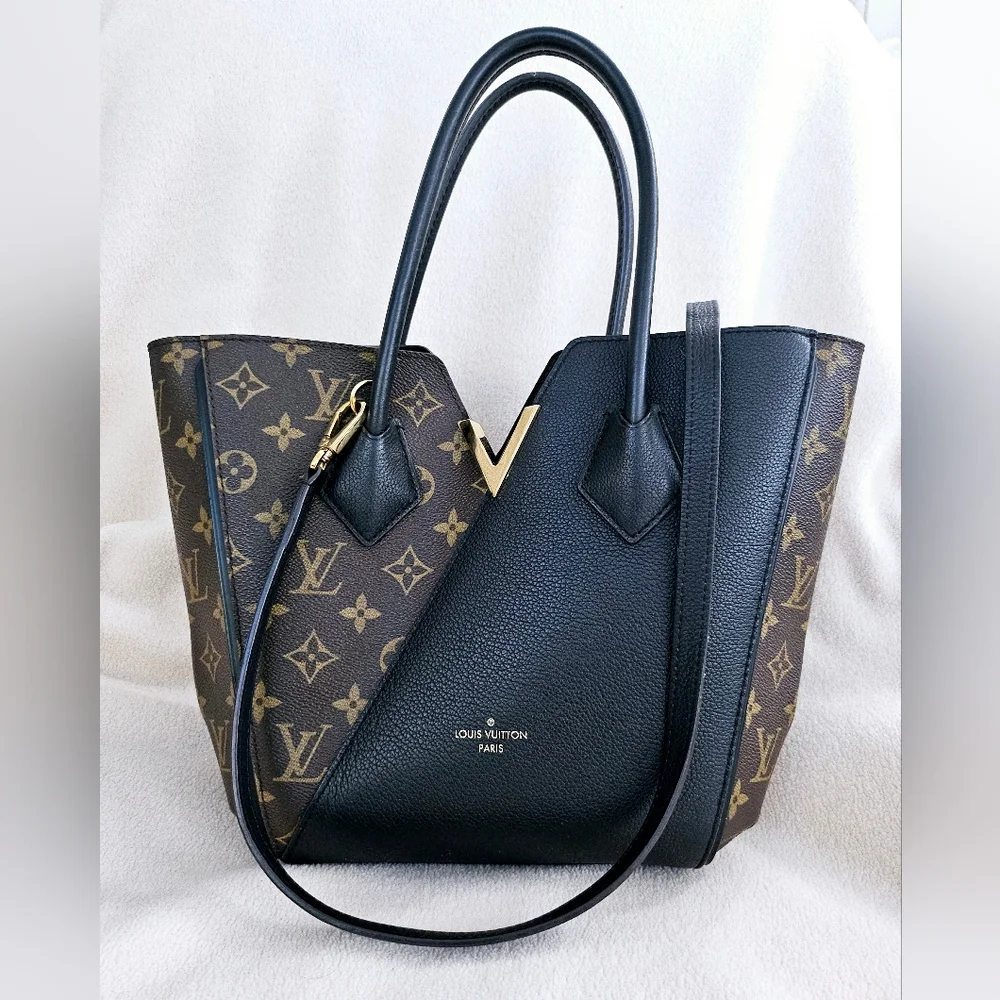 Louis Vuitton Noir Kimono Tote Bag - Picture 1 of 15